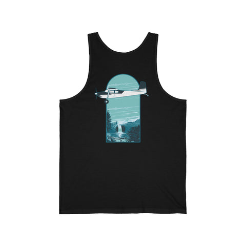 Cessna 180 Waterfall Retro Tank