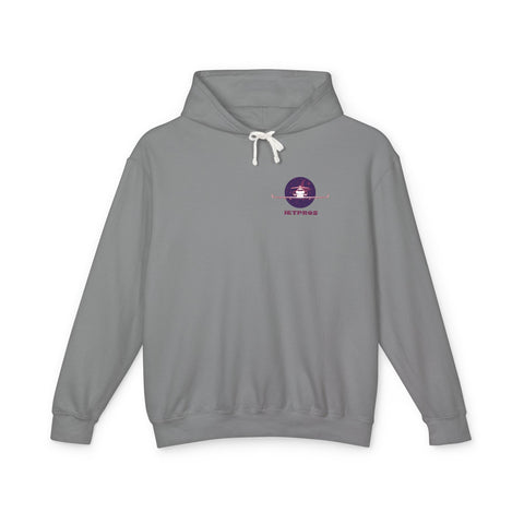 Aviation hoodie with a Challenger plane with the JetPros logo 